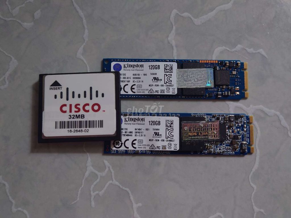 Ổ cứng SSD Kingston M2 Sata 120GB. Mua bán Linh kiện (RAM, Card...) tại Huyện Bình Chánh Tp Hồ Chí Minh được đăng bởi Ngô Bá Tài hình 1