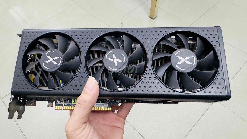 Card XFX RX 6600 XT 8GB 3fan chuẩn đẹp