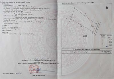 nhà vườn 3.800m2 Nam Cát Tiên, mặt nhựa giáp sông