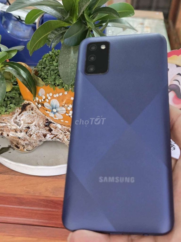 Samsung A02s 32GB Xanh. Mua bán Điện thoại tại Thành phố Sóc Trăng Sóc Trăng được đăng bởi điện thoại giá sỉ 501lê Hồng Phong  hình 1