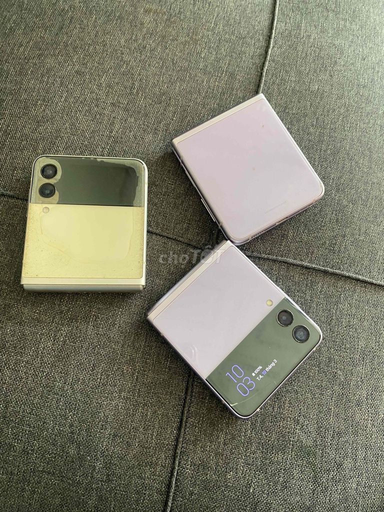 Samsung Z Flip 4 Tím, Vàng. Mua bán Điện thoại tại Huyện Nhơn Trạch Đồng Nai được đăng bởi Điện Thoại Cũ hình 1