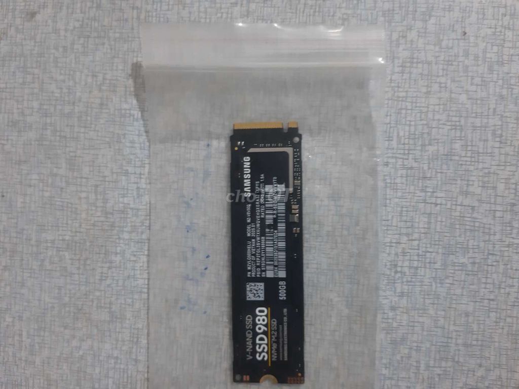 Ổ cứng SSD Samsung 980 Nvme 500GB Đọc ghi nhanh. Mua bán Linh kiện (RAM, Card...) tại Thành phố Thủ Đức Tp Hồ Chí Minh được đăng bởi A Tèo hình 1