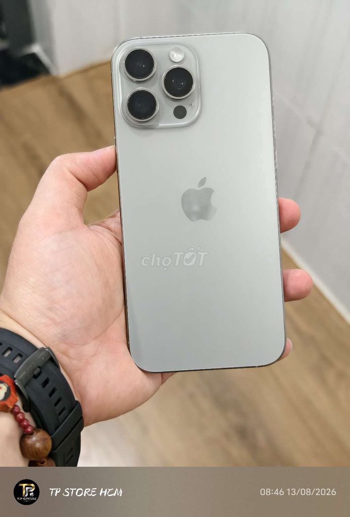 Apple iPhone 16 Pro Max 512GB Titan Tự Nhiên Lock. Mua bán Điện thoại tại Quận Gò Vấp Tp Hồ Chí Minh được đăng bởi TP Store Chuyên IPhone Samsung hình 1