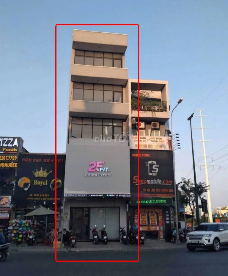 Mặt Tiền Góc Ngã 4 Phan VĂn Trị - Phạm Văn Đồng 5 Tầng 250m2 Nhà Mới