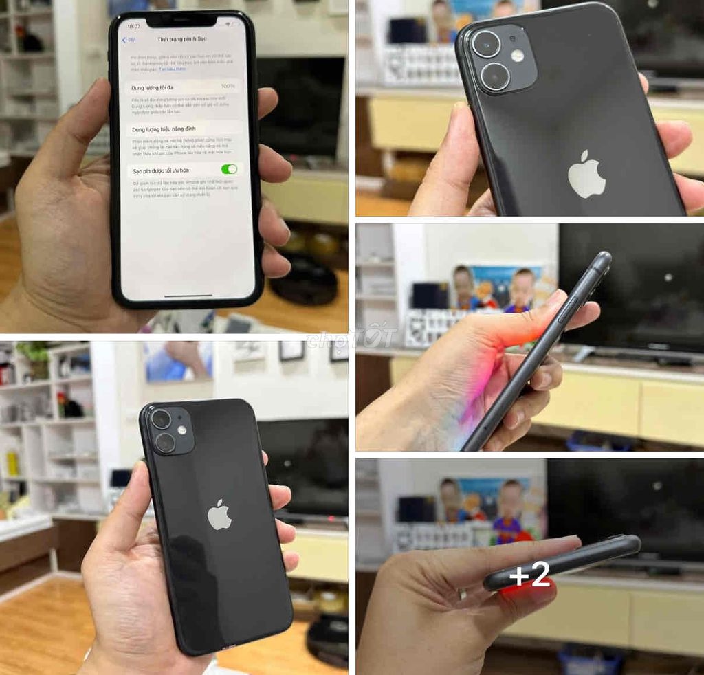 iPhone 11 128GB Đen new FULLBOX nét APPLE 2024. Mua bán Điện thoại tại Quận Thanh Xuân Hà Nội được đăng bởi Nguyễn Huy Dũng hình 1
