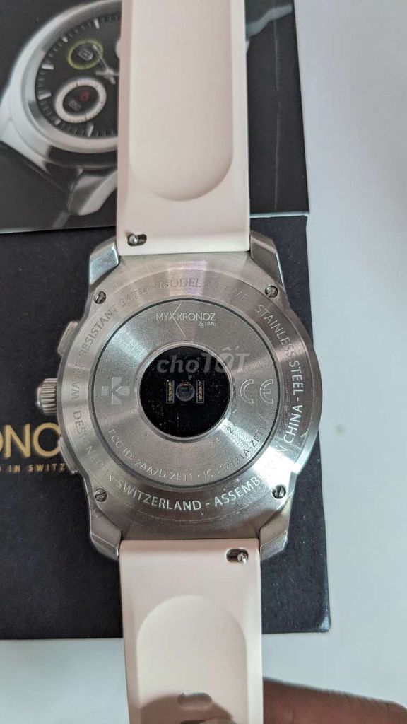 Đồng hồ thông minh Kronoz Zetime. Mua bán Thiết bị đeo thông minh tại Thành phố Mỹ Tho Tiền Giang được đăng bởi L Khang hình 1