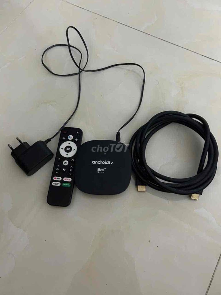 Android TV Box TV98 Đen 256GB & 1 sợi cáp HDMI. Mua bán Tivi, Âm thanh tại Quận Gò Vấp Tp Hồ Chí Minh được đăng bởi Thảo Ngọc hình 1