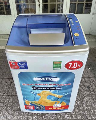 Máy giặt Sanyo 7kg giặt vắt êm tiết kiệm🖤