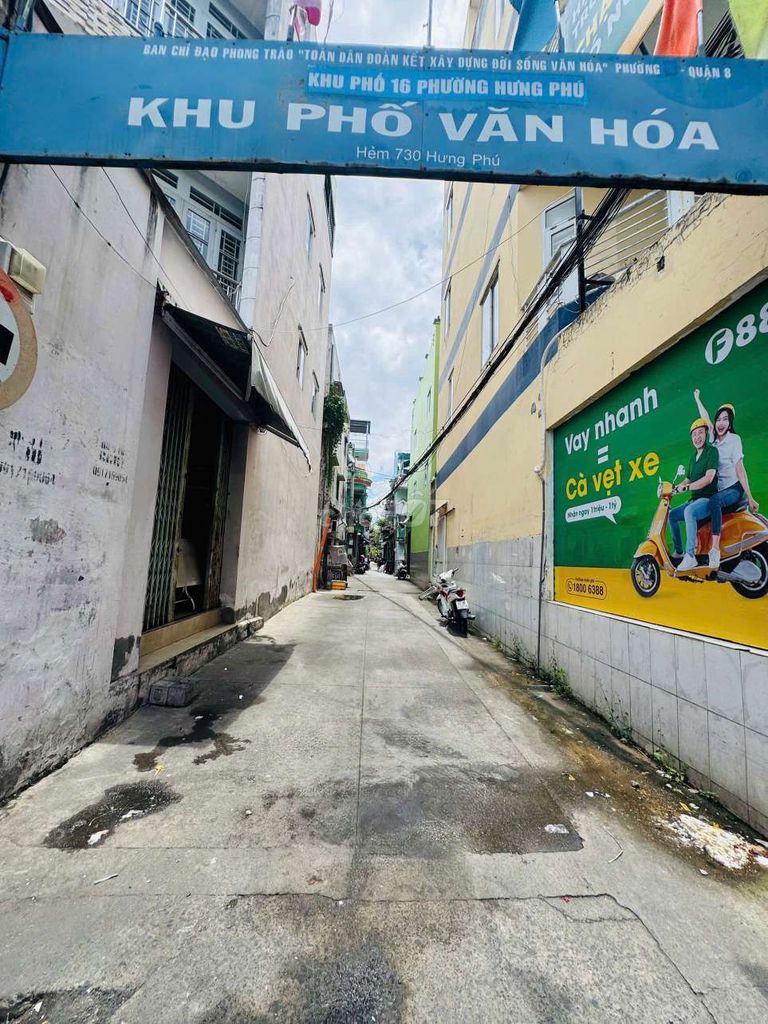 🏡 Bán nhà đẹp mới hẻm 337 đường Ba Đình P8 Q8