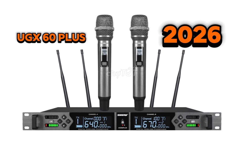 Micro Shure UGX 60 Plus. Mua bán Tivi, Âm thanh tại Quận Hoàng Mai Hà Nội được đăng bởi DIỄN JAPAN  hình 1