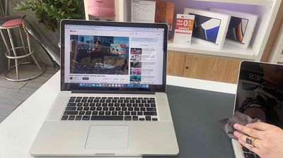 Macbook Pro 15inch 2015: Core i7/16/512 VGA 2GB. Mua bán Laptop tại Quận Thanh Khê Đà Nẵng được đăng bởi Tín Phát Apple