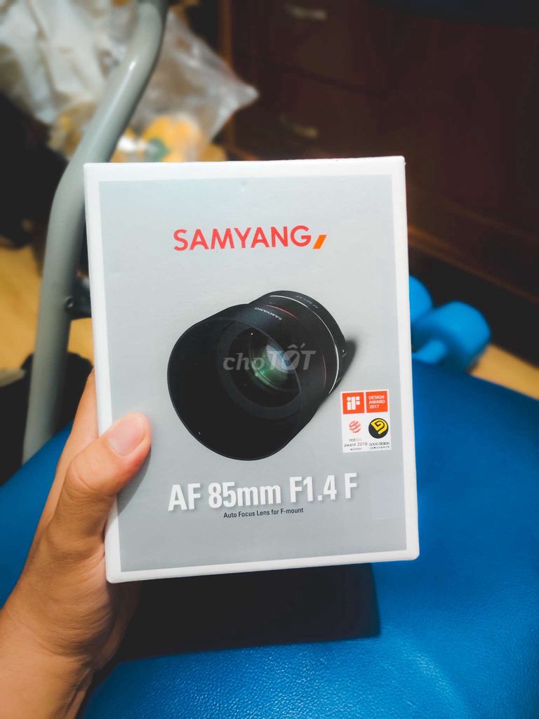 Lens Samyang 85mm f1.4 for Nikon Fullbox