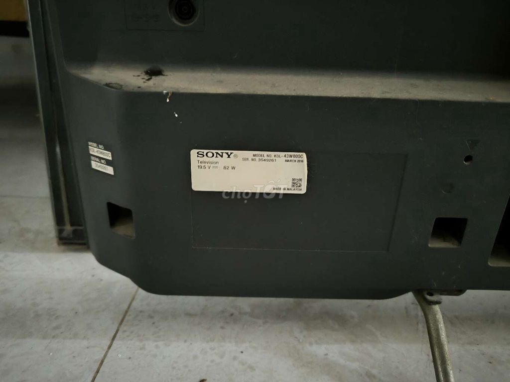 Tivi Sony KDL-43W800C. Mua bán Tivi, Âm thanh tại Quận Thanh Khê Đà Nẵng được đăng bởi alicutoi hình 1