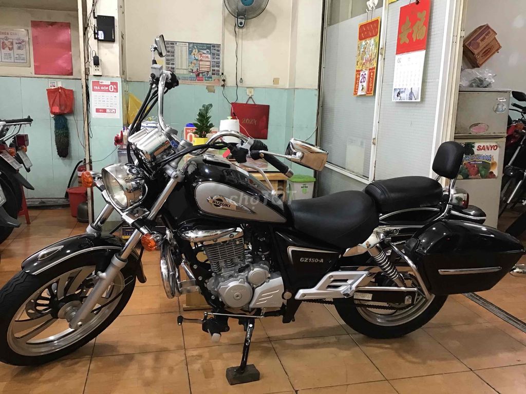 SUZUKI GZ150-A,SX 2013.ODO 8,4K.XE ĐẸP,MÁY MÓC ZIN. Mua bán Xe máy tại Quận Phú Nhuận Tp Hồ Chí Minh được đăng bởi MOTO LUU THANH HAI  77A hình 2