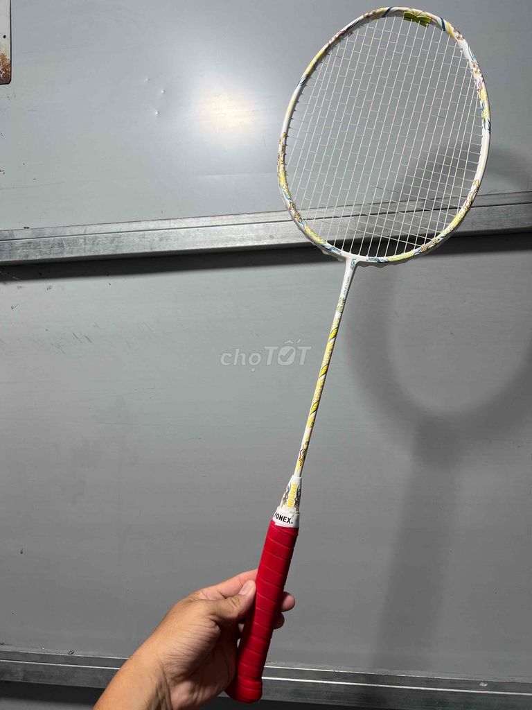 Vợt cầu lông VS Youlong Trắng Vàng Cước BG80 Power