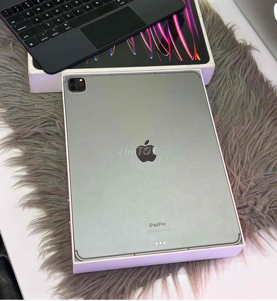 iPad Pro m2 gray 12.9 inch 512g 5g pin 98% zin ken