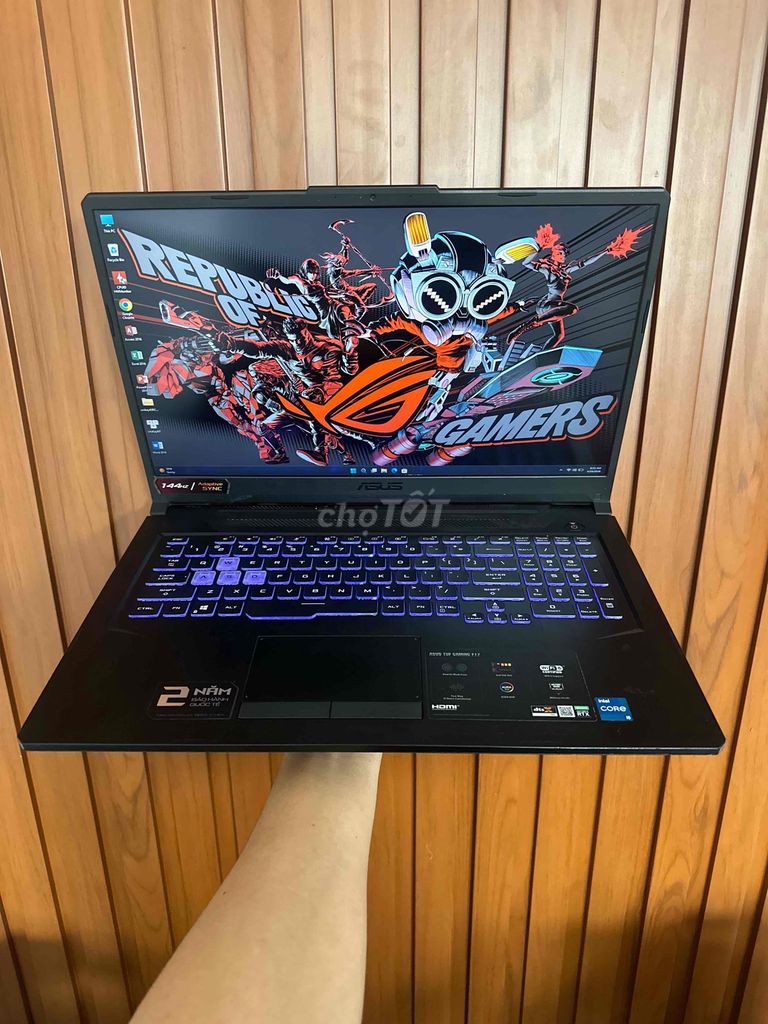 Asus TUF FX706HC F17 i5-11400H 8GB/512GB/RTX 3050. Mua bán Laptop tại Thành phố Buôn Ma Thuột Đắk Lắk được đăng bởi Laptop Tiệm Cầm Đồ Nguyễn Phương hình 1