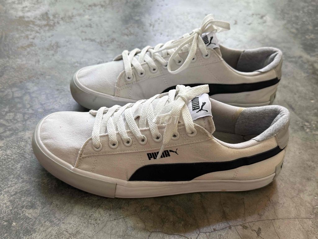 Giày thể thao Puma Trắng size 41. Mua bán Giày dép tại Quận Cẩm Lệ Đà Nẵng được đăng bởi Hoàng hình 1