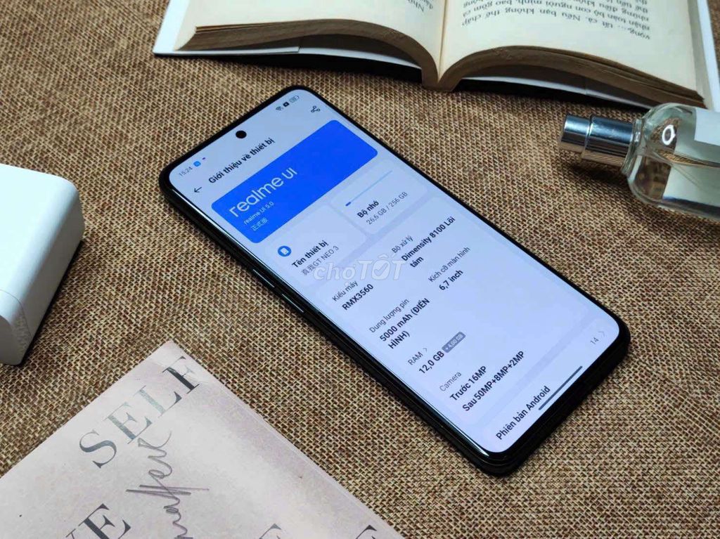 Realme GT Neo 3 ram12/256 máy mượt, game ok, bh 1t. Mua bán Điện thoại tại Thành phố Long Xuyên An Giang được đăng bởi Trung Mobile  hình 1