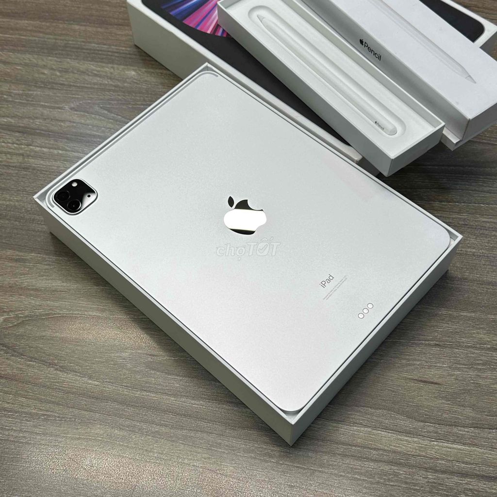 iPad Pro M1 11in 128Gb wifi Pin 99 Full box Silver