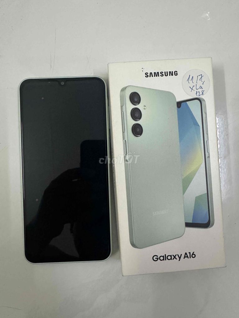 Samsung Galaxy A16 8GB/128GB Xanh. Mua bán Điện thoại tại Quận 12 Tp Hồ Chí Minh được đăng bởi Nguyễn Ngọc Phú Quý  hình 1