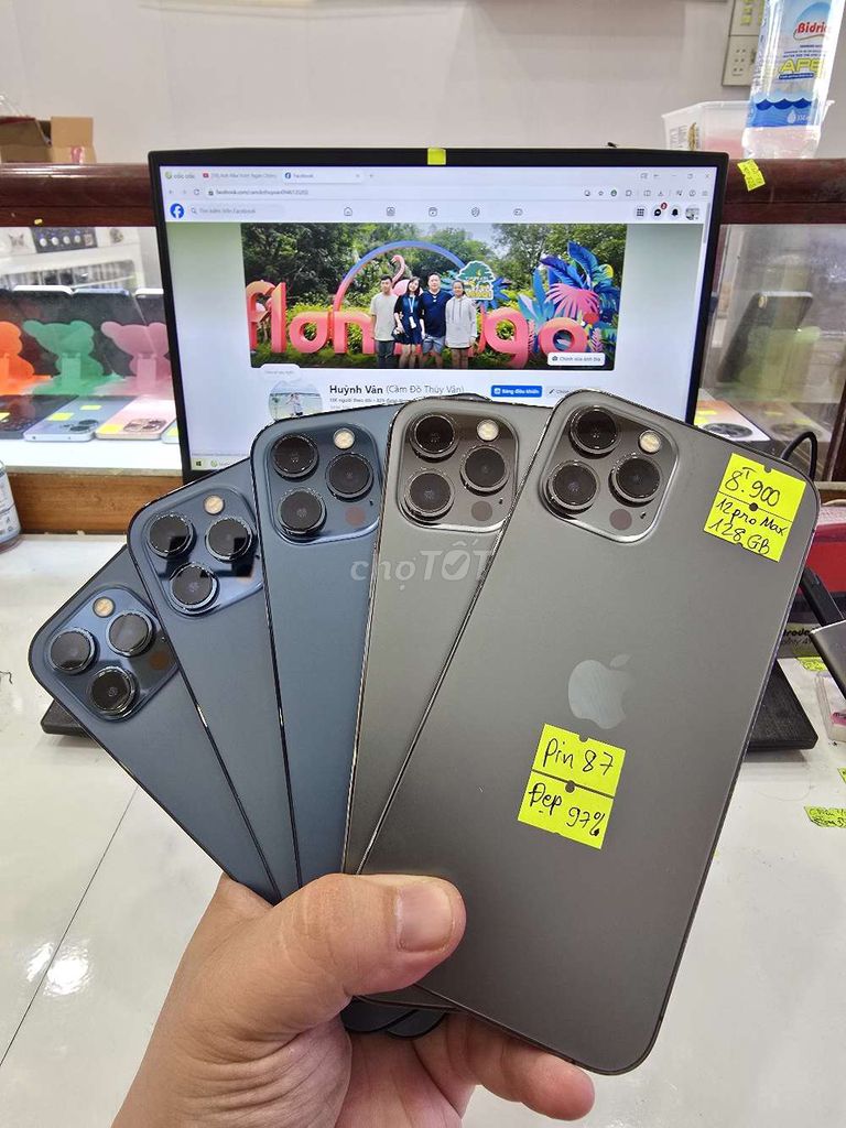 Iphone 12 Pro Max 128GB - 256GB. Mua bán Điện thoại tại Thành phố Long Xuyên An Giang được đăng bởi Facebook Cầm Đồ Thúy Vân hình 1