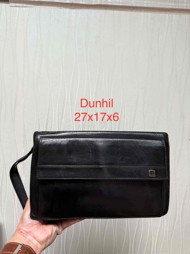 Clutch da thật đấu Nhật hiệu DUNHILL