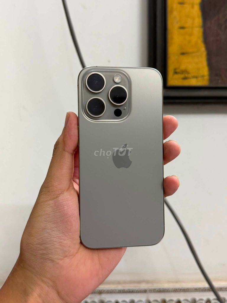 Apple iPhone 15 Pro 128GB Xám Đã sử dụng. Mua bán Điện thoại tại Quận 12 Tp Hồ Chí Minh được đăng bởi Hội Đồ Điện Tử hình 1