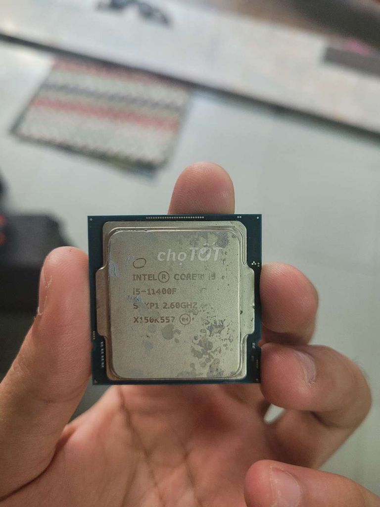 CPU Intel Core i5-11400F hàng xách tay. Mua bán Linh kiện (RAM, Card...) tại Huyện Châu Thành An Giang được đăng bởi NQT PC hình 1