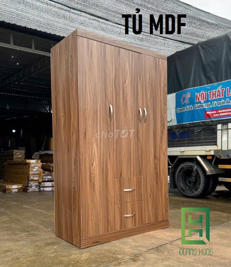 TỦ QUẦN ÁO MDF-TỦ QUẦN ÁO_TỦ QUẦN ÁO MDF$TỦ MDF %%. Mua bán Tủ, kệ gia đình tại Quận 6 Tp Hồ Chí Minh được đăng bởi NỘI THẤT NHÀ XINH hình 1