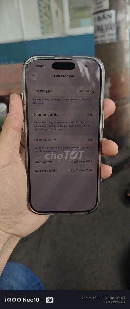 iPhone 16 Pro 128GB Vàng Sa Mạc 99%. Mua bán Điện thoại tại Quận 8 Tp Hồ Chí Minh được đăng bởi Good Speaker hình 1