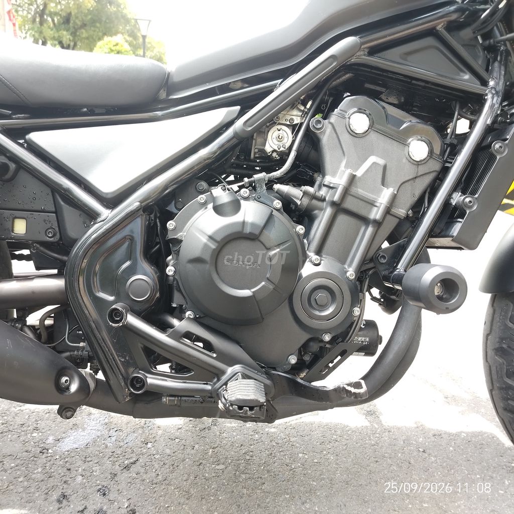 Honda Rebel 500 2019 Черно-серый 6628 км