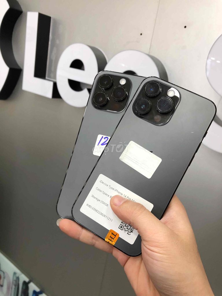 iPhone 14 ProMax 128Gb/256GB Đen 2 Esim. Mua bán Điện thoại tại Thành phố Thủ Dầu Một Bình Dương được đăng bởi iPhong bán iPhone hình 1