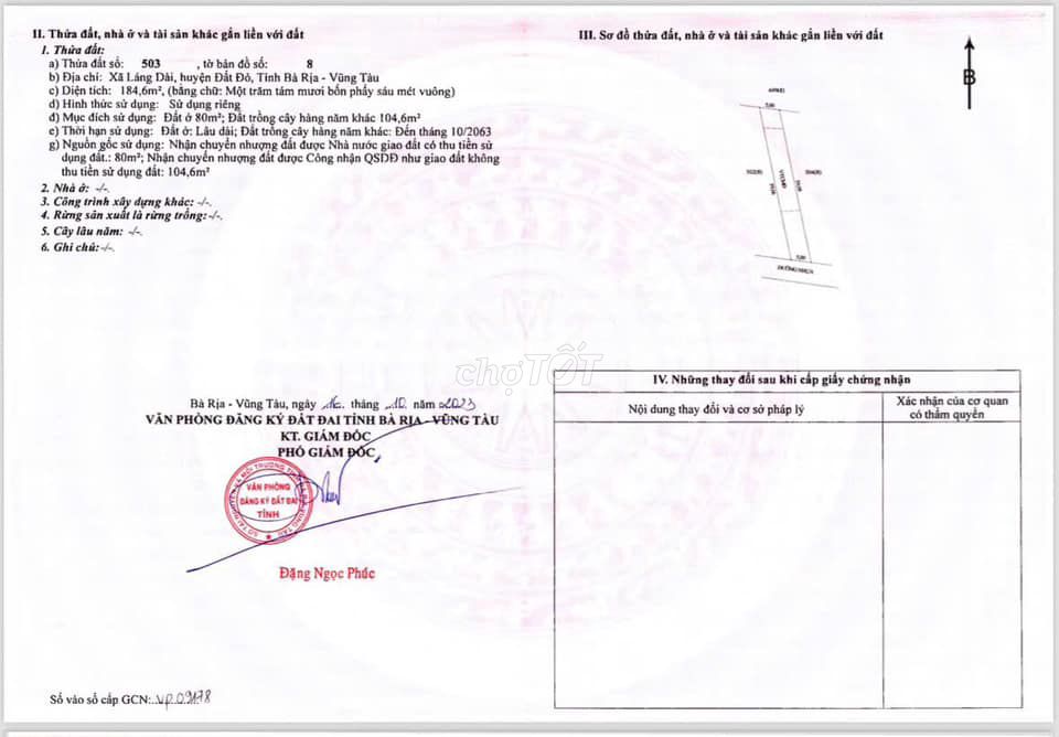 📣📣 CHÍNH CHỦ GỬI BÁN – ĐẤT ĐẸP XÃ LÁNG DÀI, ĐẤT ĐỎ, BÀ RỊA - VŨNG TÀU. Mua bán đất tại Huyện Đất Đỏ Bà Rịa - Vũng Tàu được đăng bởi Soon hình 3
