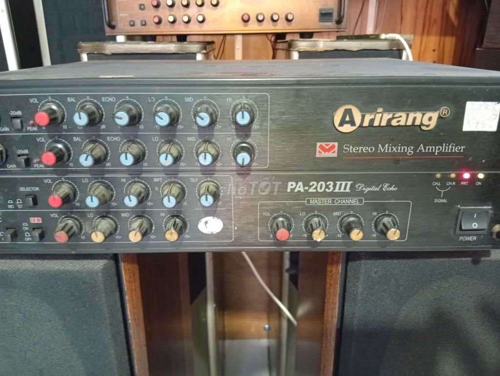 Amply Arirang PA-203III Đen Đã sử dụng. Mua bán Tivi, Âm thanh tại Quận Liên Chiểu Đà Nẵng được đăng bởi Thanh Nhan Vo  hình 1