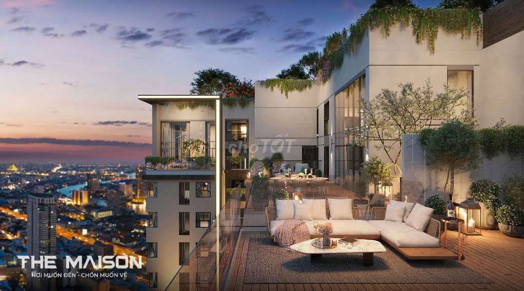 BÁN PENTHOUSE 213M2 4PN 4WC TẦNG 28+29 CHUNG CƯ THE MAISON