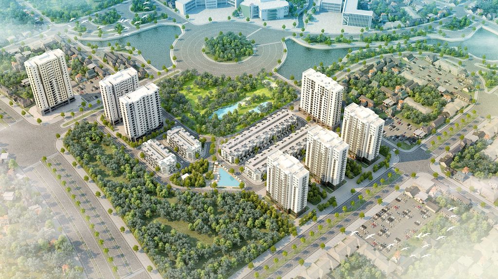 Квартира 2 спальни в ЖК Бао Нян Дан — городской район Суан Фыонг