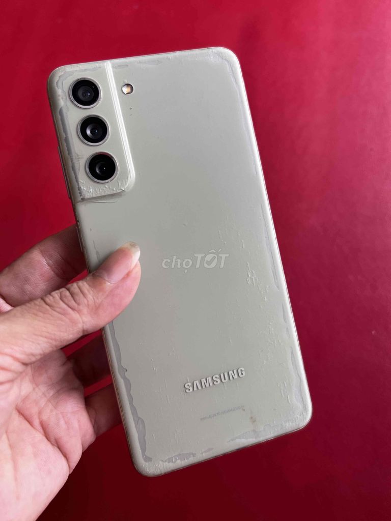 Samsung S21 FE 5G 128GB Trắng 8GB. Mua bán Điện thoại tại Thị xã Bến Cát Bình Dương được đăng bởi GamingPhone Bến Cát hình 1