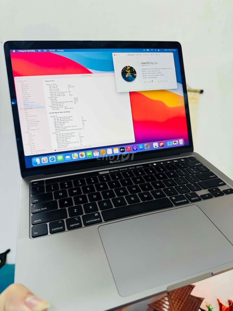 Apple Macbook Pro 2020 i5 16GB/512GB. Mua bán Laptop tại Quận Cầu Giấy Hà Nội được đăng bởi Nguyễn Đức Vinh hình 1