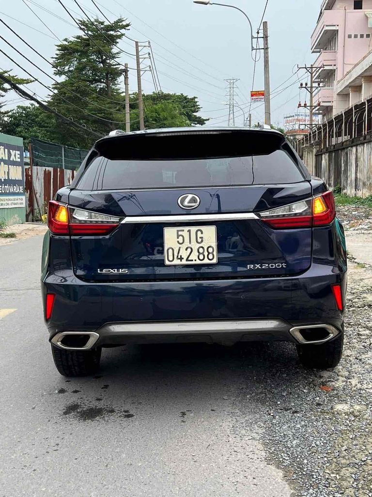 Lexus RX200T 2016 Синий Кавансайт 130000 км