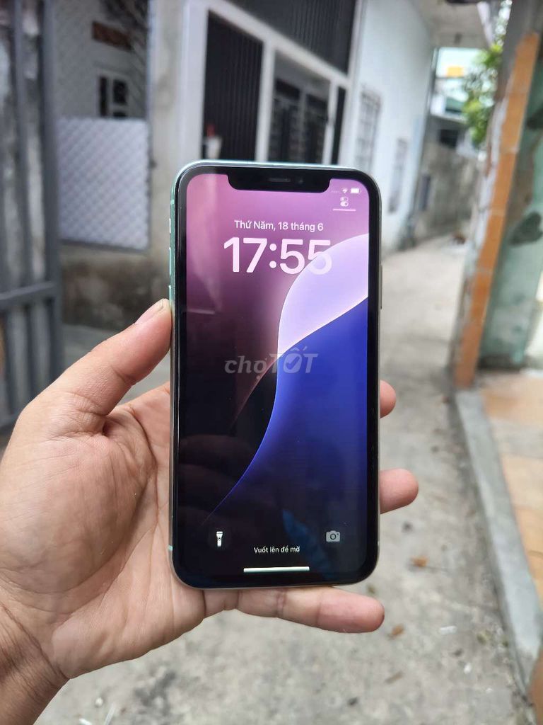 Apple iPhone 11 128GB Xanh Ngọc 95%. Mua bán Điện thoại tại Quận Liên Chiểu Đà Nẵng được đăng bởi Công Lực hình 1