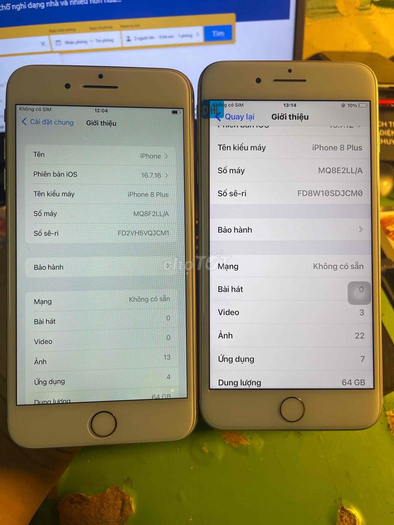 Apple iPhone 8 Plus 64GB Trắng Đã qua sử dụng. Mua bán Điện thoại tại Quận Nam Từ Liêm Hà Nội được đăng bởi Bùi Thanh Phong hình 1