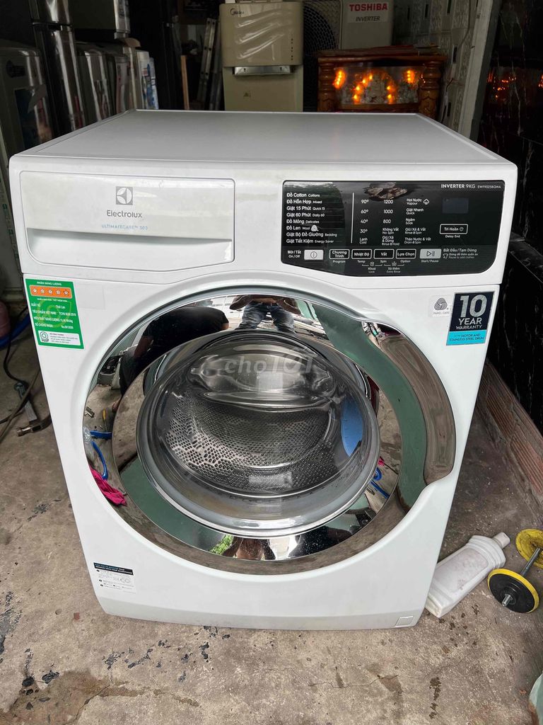 máy giặt electrolux 9kg tiết kiệm điện còn mới