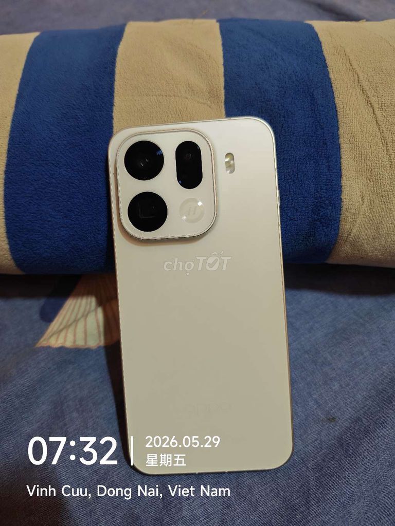 Oppo Find X9 Pro 256GB Trắng. Mua bán Điện thoại tại Huyện Vĩnh Cửu Đồng Nai được đăng bởi Trần Thế Tuân hình 1