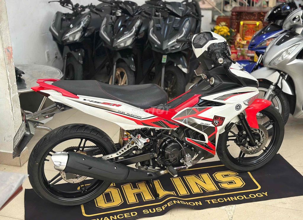 Yamaha Exciter 150 2017 красно-белый, светодиод, 2016, номер 61