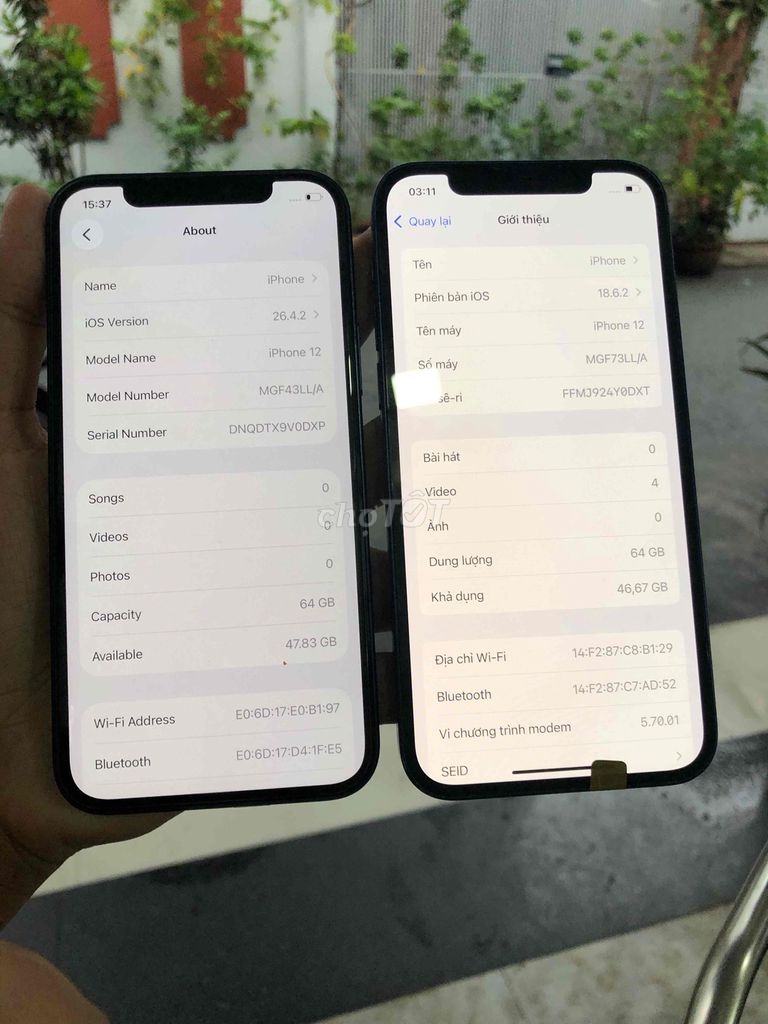 iPhone 12 64GB 99%. Mua bán Điện thoại tại Quận Tân Phú Tp Hồ Chí Minh được đăng bởi Tony Chung hình 1
