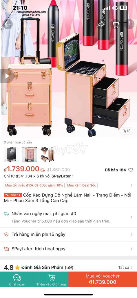 VALI NAIL CÒN MỚI