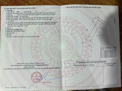 Đất hem oto Trần Sâm, Xã Phước Đồng, Nha Trang,.. Mua bán Đất tại Thành phố Nha Trang Khánh Hòa được đăng bởi Văn Liêm Đất Xã Ven Biển hình 1