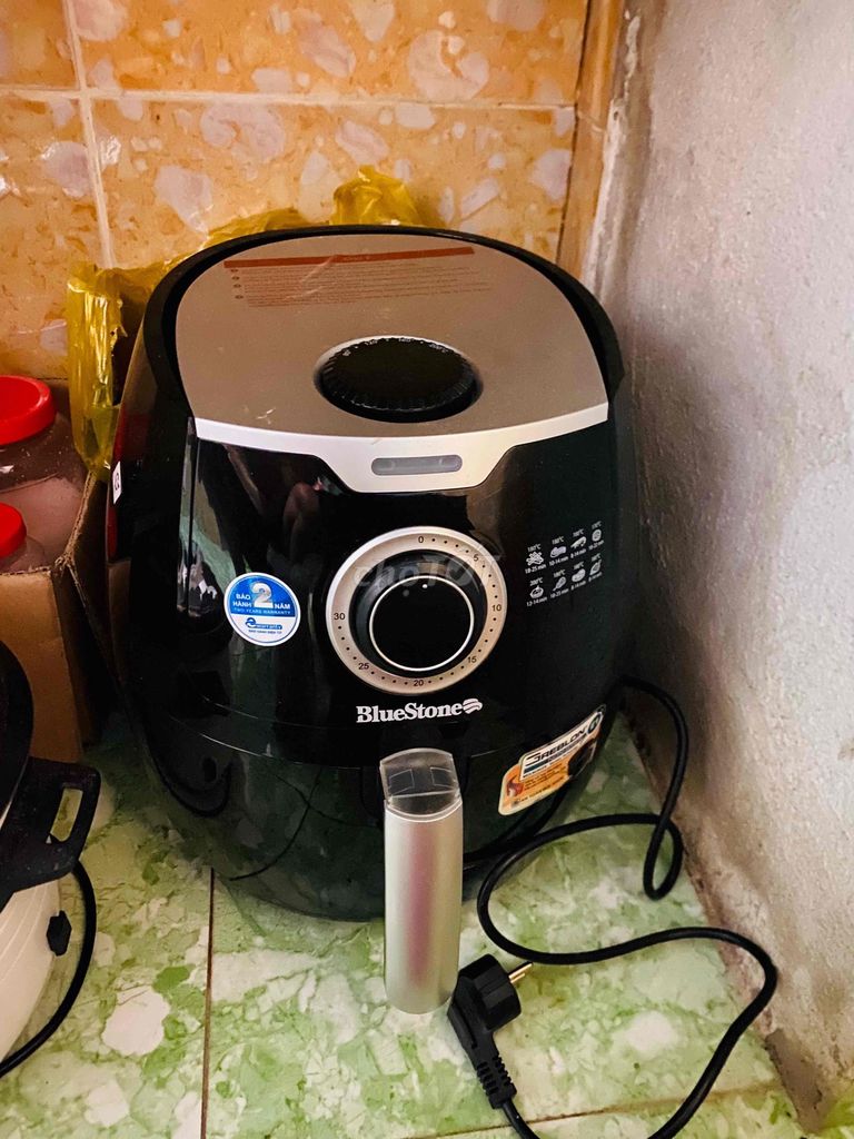 Nồi chiên không dầu Bluestone Đen 5.5L. Mua bán Bếp, lò, đồ điện nhà bếp tại Thành phố Phú Quốc Kiên Giang được đăng bởi Cao hình 1
