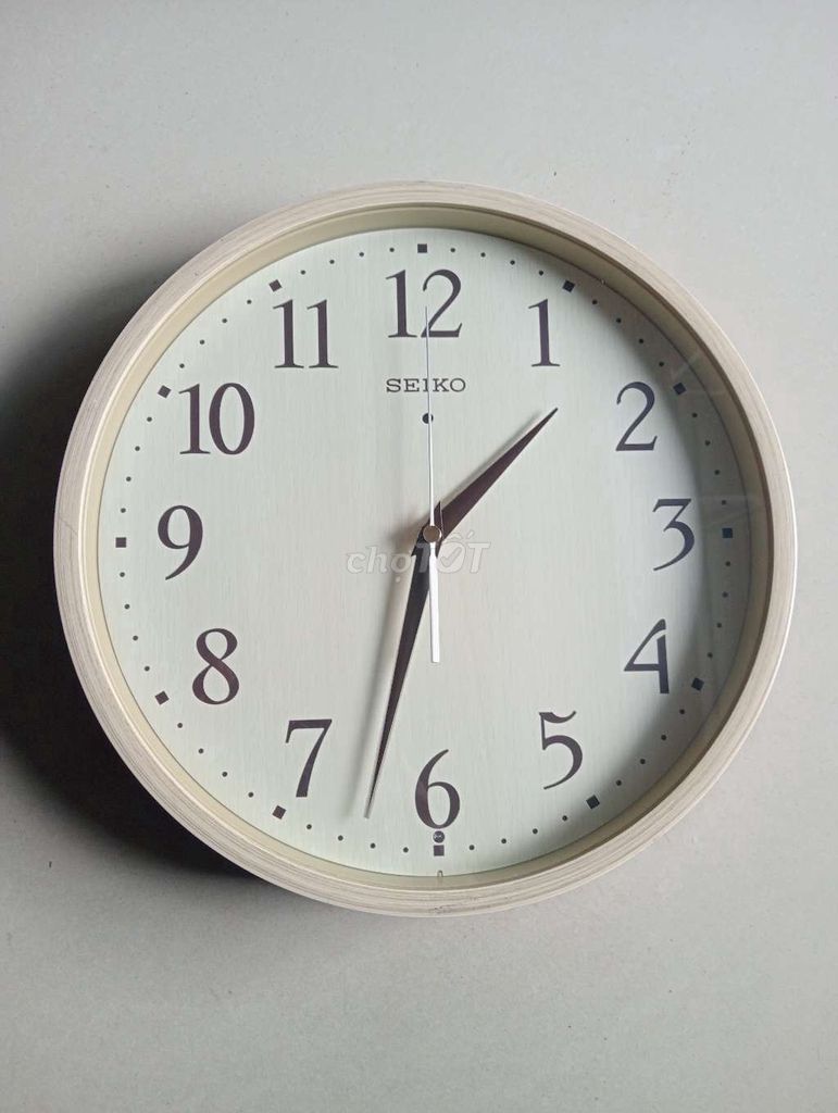 Đồng hồ treo tường Seiko Nhật. Mua bán Nội thất, đồ gia dụng khác tại Thành phố Châu Đốc An Giang được đăng bởi Thái Hoàng hình 1
